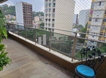 Apartamento · 105m² · 3 Quartos · 2 Vagas · Apartamento à venda Rua Uruguai (Tijuca). Varanda, sala em 2 ambientes, 3 quartos sendo 1 suíte, 1 b