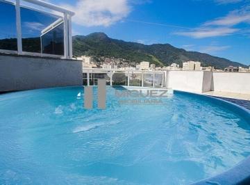 Apartamento · 192m² · 3 Quartos · 2 Vagas · Cobertura Duplex com Piscina Privativa na Tijuca: 192M² de Conforto e Exclusividade!
