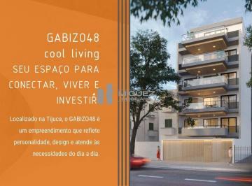 Apartamento · 147m² · 1 Quarto · Gabizo48 – Lançamento na Tijuca! Studios, aptos de 1, 2 e 3 quartos e cobertura. Charme, conforto e 