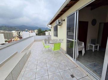 Apartamento · 180m² · 3 Quartos · 1 Vaga · Excelente cobertura a venda na Rua José Higino. varandão, sala ampla em 2 ambientes, banheiro social