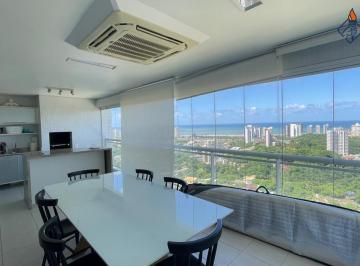 Foto 01 · Apartamento residencial para Venda em condominio fechado, Patamares, Salvador, 3 suítes, 1 sala, 4 b