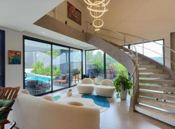 Casa · 413m² · 4 Quartos · 4 Vagas · Sobrado à venda em Indaiatuba, Parque Villa dos Pinheiros, com 4 suítes, com 413 m²