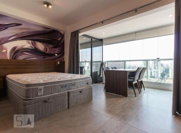 Apartamento · 33m² · 1 Quarto · 1 Vaga · Apartamento para Aluguel - Brooklin, 1 Quarto,  33 m² - São Paulo