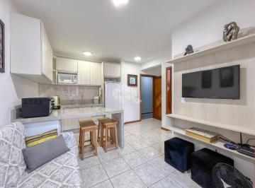Apartamento · 44m² · 1 Quarto · 1 Vaga · Apartamento 1 dormitório, mobiliado com móveis planejados, ar-condicionado, área de serviço, churras