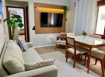 Apartamento · 46m² · 1 Quarto · 1 Vaga · Apartamento 1 dormitórios, mobiliado, churrasqueira, ar-condicionado e 1 box/vaga de garagem no Cent