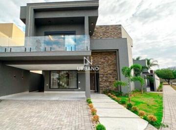 Casa · 273m² · 4 Quartos · 6 Vagas · Condomínio Golden Park - Mirassol - Casa Condomínio Golden Park