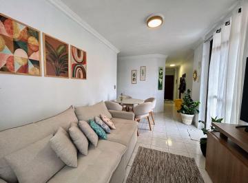 Apartamento de 2 quartos, Guarujá · Apartamento com vista para o mar a 150m da praia – 2 dormitórios e lazer
