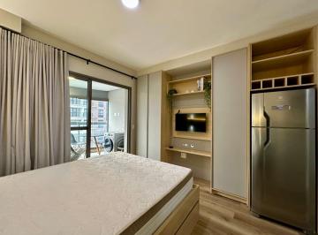 Apartamento de 1 quarto, São Paulo · Apartamento studio mobiliado para alugar no Air Brooklin próx. metrô, Aeroporto, Itaim Moema Berrini
