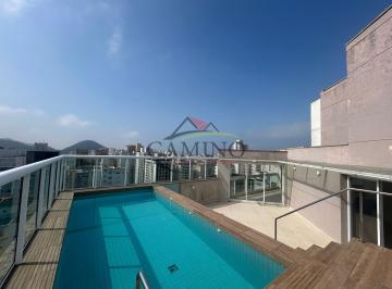 Apartamento · 274m² · 3 Quartos · 3 Vagas · Cobertura à venda com 3 su`tes, 389 m², á 300 metros da Praia das Pitangueras, Guarujá/SP.