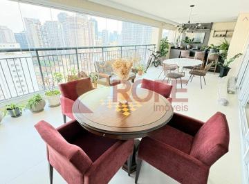 Apartamento · 213m² · 4 Quartos · 4 Vagas · Apto com 3 suítes à venda, 213 m² por R$ 4.200.000,00 - Brooklin - São Paulo/SP