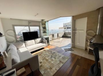 Apartamento · 121m² · 3 Quartos · 2 Vagas · Cobertura 121m² à venda no Campo Belo | Terraço com churrasqueira e 2 vagas