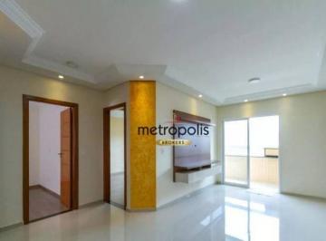 Sala · Apartamento com 2 dormitórios à venda, 73 m² por R$ 640.000,00 - Vila Luiz Casa - São Bernardo do Ca