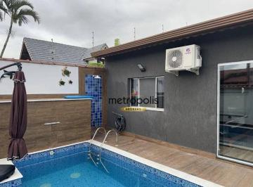Piscina  · Casa com 4 dormitórios à venda, 240 m² por R$ 850.000,00 - Peruibe - Peruíbe/SP
