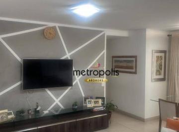 Sala · Apartamento com 3 dormitórios à venda, 83 m² por R$ 810.000,00 - Jardim São Caetano - São Caetano do