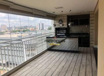 Varanda Gourmet · Apartamento com 3 dormitórios à venda, 155 m² por R$ 1.850.000,00 - Centro - São Bernardo do Campo/S