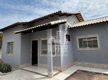 CASA DE ESQUINA NOVA NO NOVA ITABORAÍ, SOMENTE 320 MIL – 3 QUARTOS | · Casa com 3 quartos à venda, 98 m² por R$ 320.000 - Caluge - Itaboraí/RJ