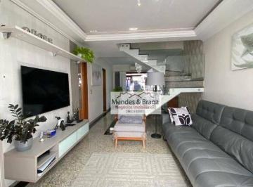 190dbbdcd87254b18ae438dee00dc996d88f5046 · Sobrado com 3 dormitórios à venda, 166 m² por R$ 1.160.000,00 - Jardim Gopoúva - Guarulhos/SP