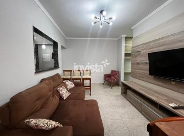 Apartamento · 65m² · 1 Quarto · 1 Vaga · Apartamento mobiliado de 01 dormitório para Locação no Embaré - 01 quadra da Praia VAGA DEMARCADA
