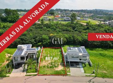 Terreno · 887m² · Condomínio Terras da Alvorada - Terreno em Declive à Venda no Terras da Alvorada | Projeto com Vista