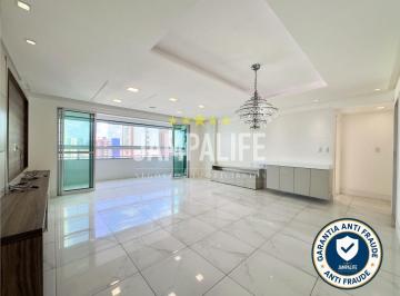 Apartamento · 123m² · 3 Quartos · 2 Vagas · Apartamento 3 quartos no Jardim Oceania (Vista mar, perto do shopping, do parque)