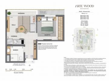 Foto 45 · Entrada só 10%: Apartamento studio de 1 quarto no Arte Wood, Cidade Arte, Centro Metropolitano da Ba