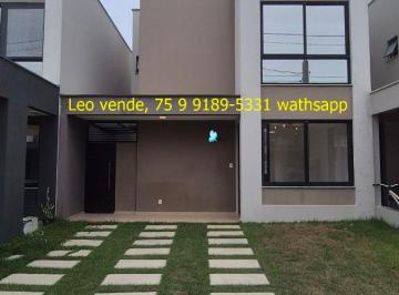 Casa de 3 quartos, Feira de Santana · Leo vende, bairro Sim, 3|4 Suíte, closet, bom condomínio, boa localização