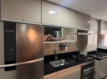Apartamento · 56m² · 2 Quartos · 1 Vaga · Apartamento reformado com suíte e planejados no Condomínio Antúrios do Campo - Hortolândia