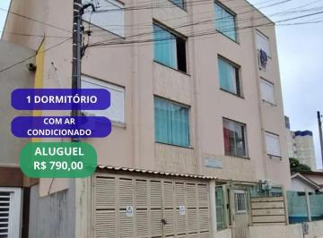 Apartamento · 50m² · 1 Quarto · Apartamento 1 Dormitório com ar condicionado para locação região Central de Sant