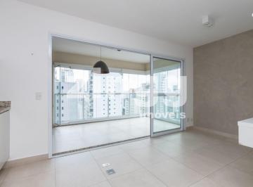 Apartamento de 1 quarto, São Paulo · Apartamento 43m² no Campo Belo – Andar Alto, Ar-Condicionado Venda e Locação