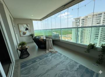Apartamento · 138m² · 3 Quartos · 2 Vagas · Condomínio Brasil Beach home resort - Apartamento Brasil Beach - 138m² - 3 Suítes - Vista Lagoa e Ch