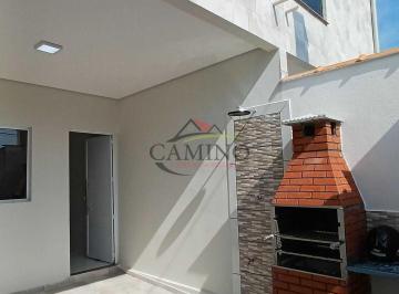 Casa · 55m² · 2 Quartos · 1 Vaga · Sobrado 2 Dormitórios - Suíte - Sacada - Churrasqueira - LINDA CASA!
