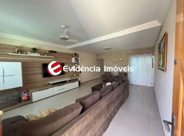 Casa · 239m² · 3 Quartos · 7 Vagas · Sobrado com 3 dormitórios à venda, 239 m² por R$ 1.500.000,00 - Vila Scarpelli - Santo André/SP