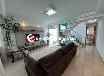 Casa · 179m² · 4 Quartos · 4 Vagas · Sobrado à venda, 179 m² por R$ 880.000,00 - Vila Scarpelli - Santo André/SP