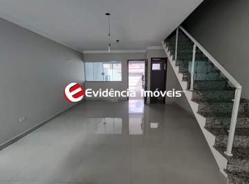 Casa · 190m² · 3 Quartos · 4 Vagas · Sobrado residencial à venda em Vila Scarpelli, Santo André – 3 suítes, 4 vagas, porcelanato
