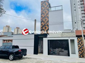Casa · 100m² · 2 Quartos · 2 Vagas · Sobrado Residencial em Santo André – Vila América, 2 Quartos, Financia e Permuta