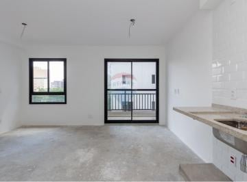 Apartamento · 27m² · 1 Quarto · Studio em Pinheiros com 27m2, 1 quarto, 1 banheiro, cozinha americana e varanda