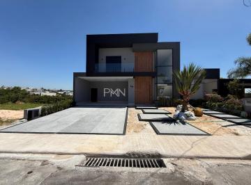Casa · 420m² · 4 Quartos · 4 Vagas · Sobrado à venda em Indaiatuba, Jardim Morumbi, com 4 suítes, com 420 m², Condominio Terra Magna