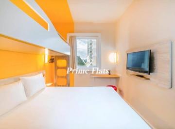 Apartamento · 13m² · 1 Quarto · 1 Vaga · Flat disponível para venda no Íbis Budget São Caetano, com 13m², 1 dormitório e 1 vaga