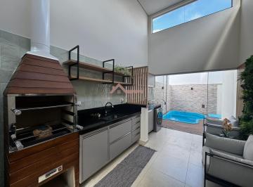 Casa · 145m² · 3 Quartos · 4 Vagas · Casa Térrea com Piscina à Venda no Condomínio Jardim de Mônaco - Hortolândia/SP