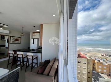 Apartamento · 61m² · 2 Quartos · 2 Vagas · Apartamento 2 dormitórios (sendo 1 suíte), mobiliado e decorado, 2 vagas de garagem na Zona Nova em 