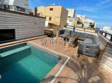 Apartamento · 187m² · 3 Quartos · 2 Vagas · Maravilhosa Cobertura Duplex à Venda em Aparecida, Santos - 3 Suítes