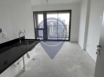 Foto 01 · Studio moderno à venda no Brooklin Paulista, São Paulo-SP: 1 quarto, 1 suíte, 2 salas, 1 banheiro e 
