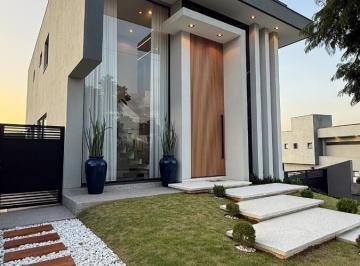 Foto 01 · CASA À VENDA NO ALPHAVILLE JUNDIAÍ I | ARQUITETURA, TECNOLOGIA E VISTA PRIVILEGIADA
