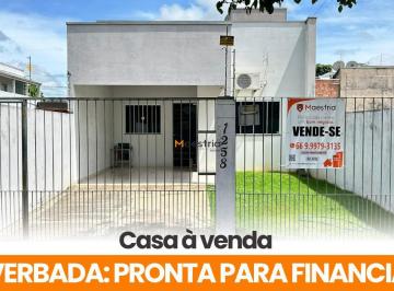 Casa · 71m² · 2 Quartos · 2 Vagas · Casa averbada no residencial exclusiva em Santa Clara, Sorriso (2 qtos, 2 vagas) – Financiável