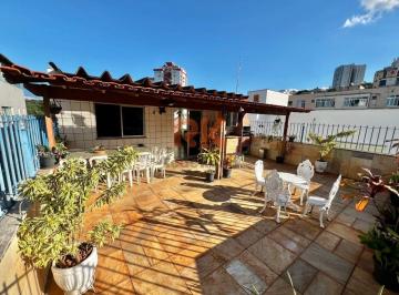 Apartamento · 135m² · 4 Quartos · 3 Vagas · Cobertura residencial mobiliada para aluguel em Belo Horizonte – Bairro São Luiz, 4 quartos, 3 vagas