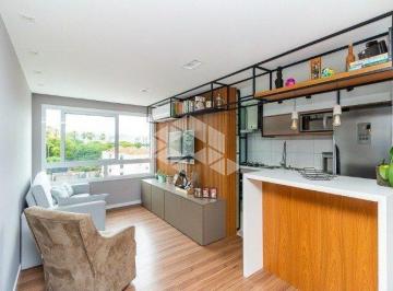 Apartamento · 62m² · 2 Quartos · 2 Vagas · Apartamento 2 dormtiórios, suite e garagem para 2 carros no bairro Cidade Baixa.