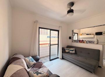 Apartamento · 44m² · 1 Quarto · 1 Vaga · Lindo Apartamento em Vila Tupi - Apenas 150mts da Praia e com Varanda!!