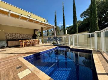 Casa · 337m² · 4 Quartos · 4 Vagas · Swiss Park Campinas - Casa térrea à venda no Swiss Park com vista permanente | Ampla Área Gourmet Pr