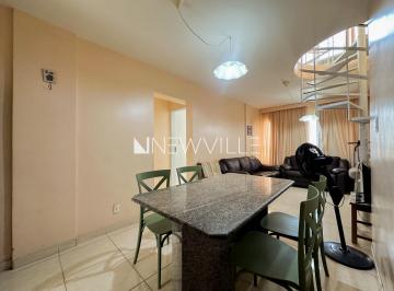 Apartamento · 120m² · 3 Quartos · 1 Vaga · Cobertura mobiliada para locação no Edf. Monteiro Lobato – 120m², 3 quartos (2 suítes), 1 vaga | Rec