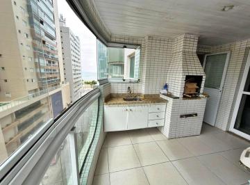 Varanda Gourmet · Apartamento VISTA MAR com 3 suítes à venda, 143 m² por R$ 1.000.000 - Aviação - Praia Grande/SP